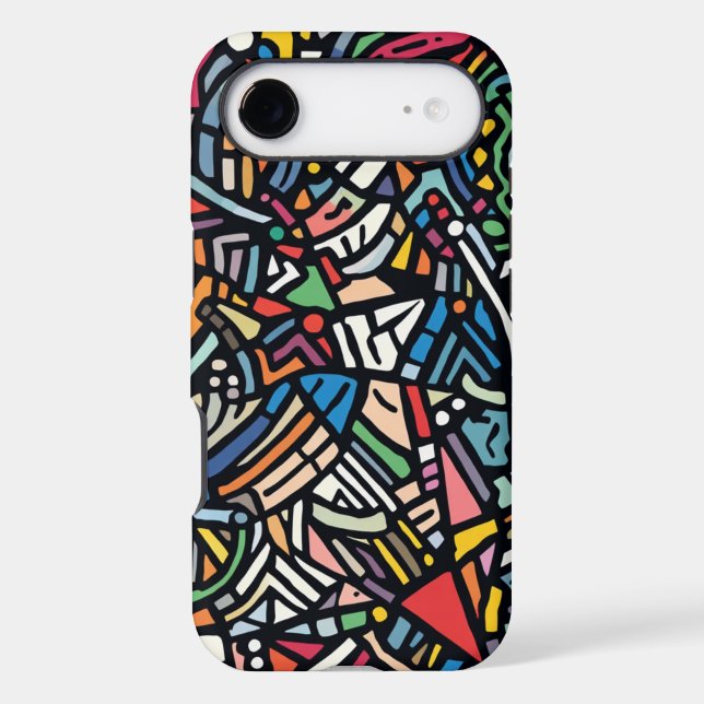 Motif abstrait moderne (Verso)
