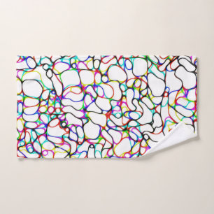 Motif Abstrait multicolore