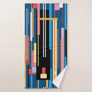 motif abstrait multicolore clair de rayures
