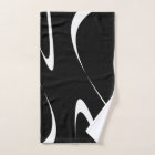 Motif abstrait - noir et blanc.