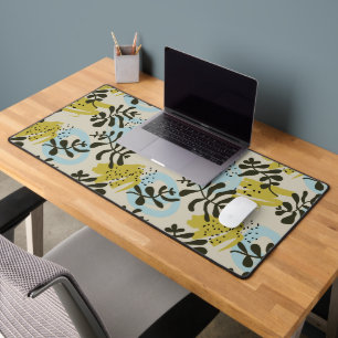 Motif abstrait pastel vert bleu