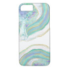 Motif agate pastel féminin