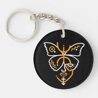 Motif amazigh z imazighen keychain