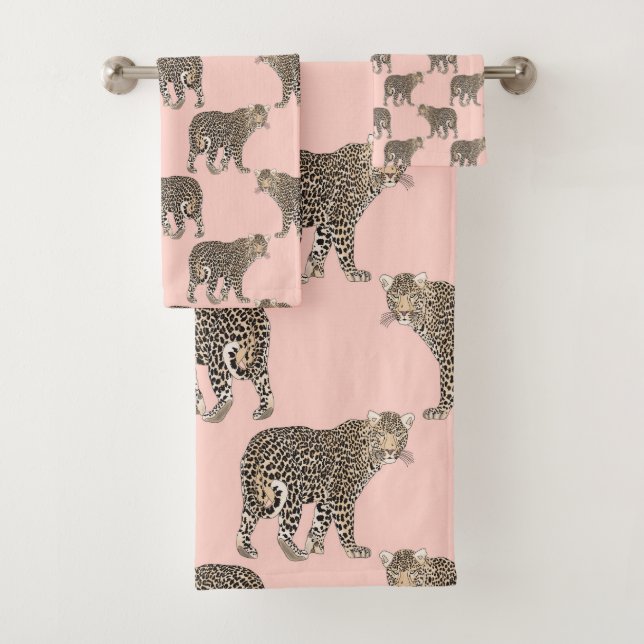 Motif animal chic et branché Leopard (En situation)