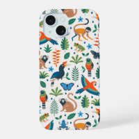 Motif animal de la forêt tropicale