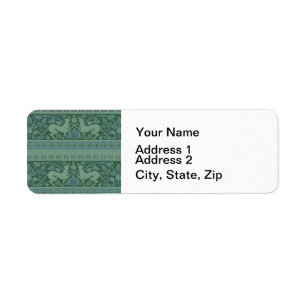 Motif animalier Art Déco Nouveau Chien Nature