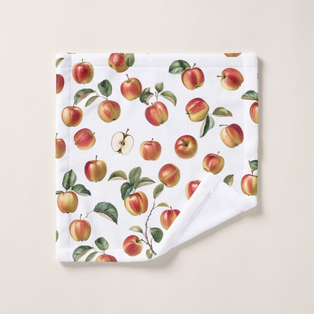 Motif Apple (Gant de toilette)