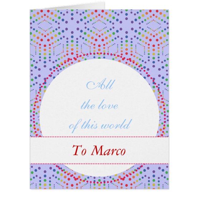 Motif arc-en-ciel (Devant)