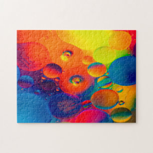 Motif arc-en-ciel Jigsaw Puzzle complexe
