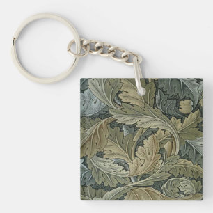 Motif Art nouveau de William Morris, vintage, cloc