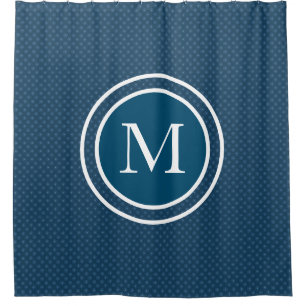 MOTIF ASIATIQUE BLEU PERSONNALISÉ PREMIER rideau d