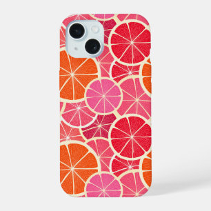Motif aux agrumes d'orange et de pamplemousse