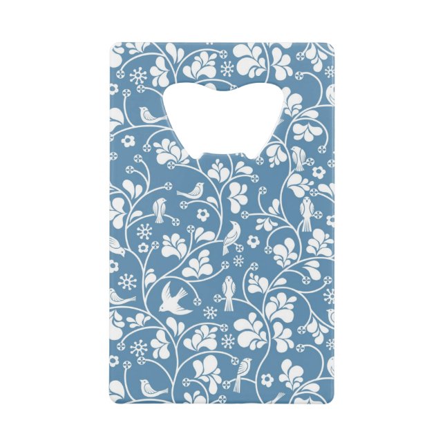 motif avec les oiseaux et l'ornement de plantes (Devant)