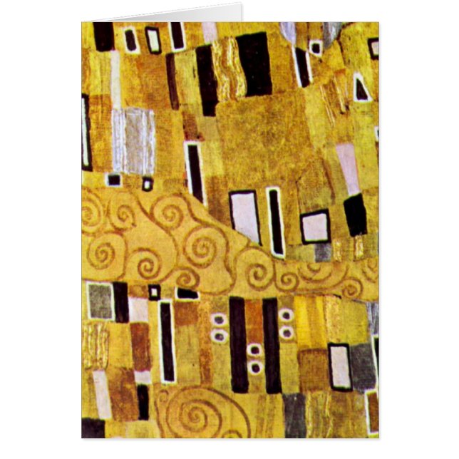 Motif baiser de Gustav Klimt, Art Nouveau (Devant)
