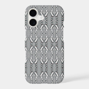 Motif barres grises et blanches moderne