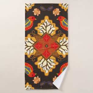 Motif batik indonésien avec flo très distinctif