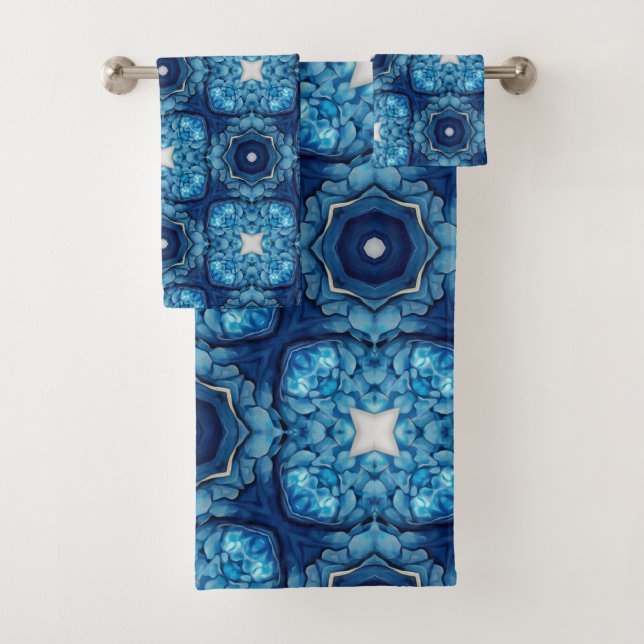 Motif bleu azur (En situation)