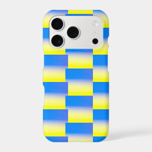 Motif bleu et jaune moderne, inspiration ukrainien