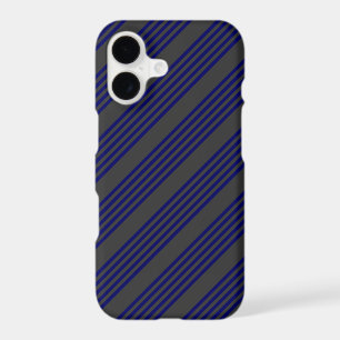 Motif bleu marine et charbon cinq bandes
