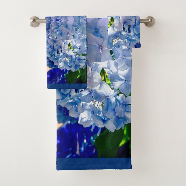 Motif Blue Hydrangeas (En situation)