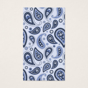 Motif Blue Paisley