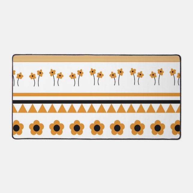 Motif Boho triangle de bordure (Recto)