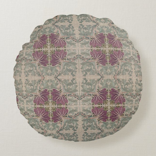 Motif botanique - Coussin décoratif William Morris (Devant)