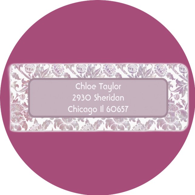 Motif botanique vintage Mauve (Créateur téléchargé)