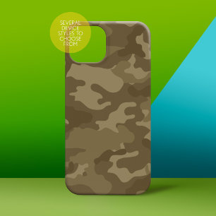Motif camouflage militaire beige désert