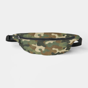 Motif camouflage militaire rustique