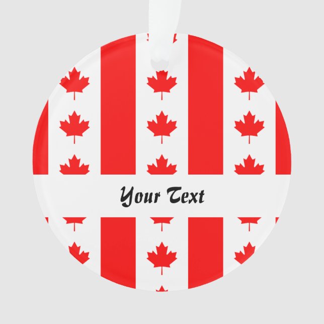 Motif canadien (devant)