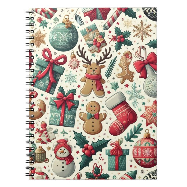 Motif Carnet de Noël (Devant)