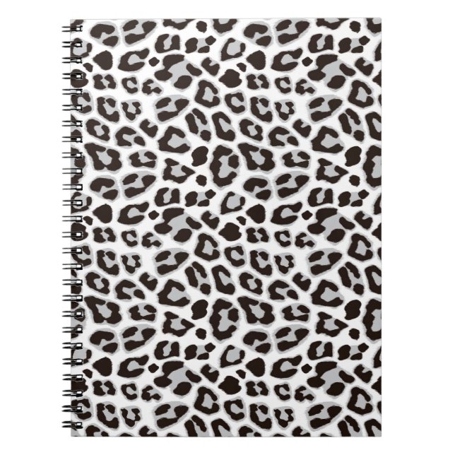 Motif Carnet de peau de léopard Poster de animal (Devant)