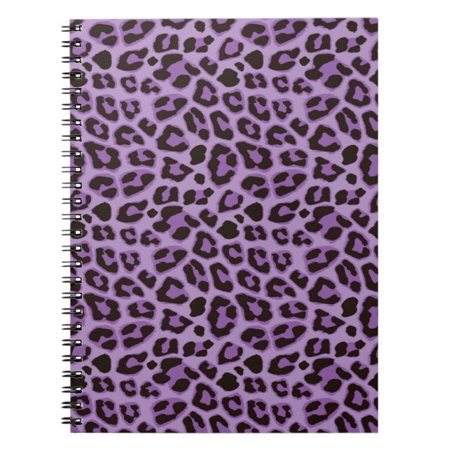 Motif Carnet de peau de léopard Poster de animal (Devant)