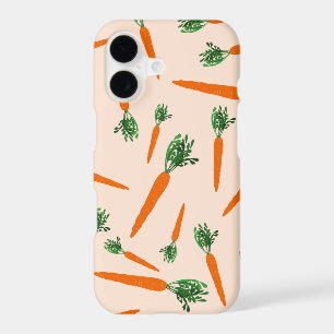 Motif Carotte Orange