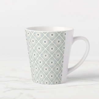 Motif Carré de nidification géométrique Latte Mug