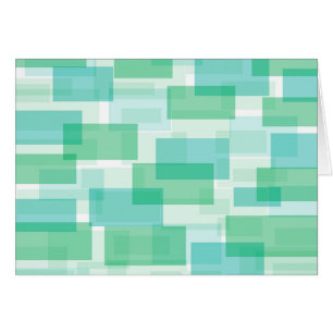 Motif carré géométrique vert