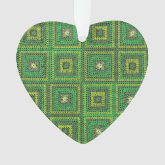 Motif Carré Green Granny