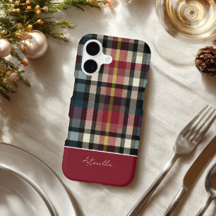Motif carreau Gingham personnalisé et cosy pour l'