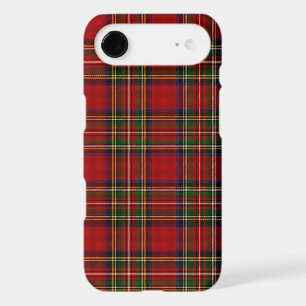 Motif carreau tartan Royal Stewart Clan