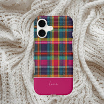 Motif carreaux gingham personnalisé et cosy pour l