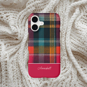 Motif carreaux gingham personnalisé et cosy pour l