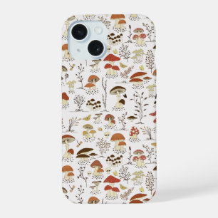 Motif Champignons de la Forêt Enchantée