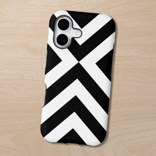 Motif Chevron Bold Noir et Blanc