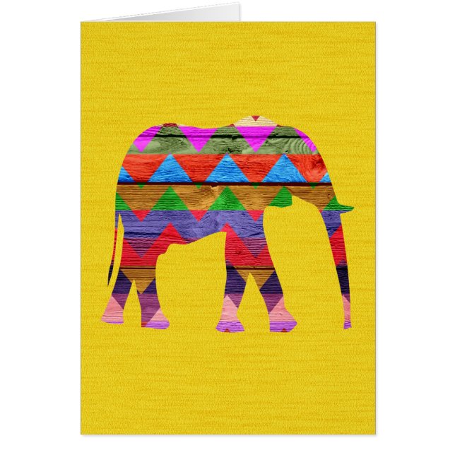 Motif Chevron Elephant #2 (Devant)