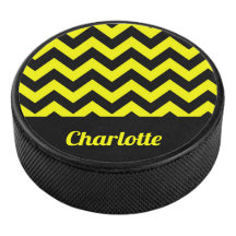 Motif chevron jaune et noir personnalisable