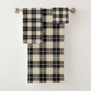 Motif chic de plaid de tartan de chameau de