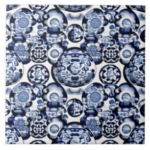 Motif chinois traditionnel 3 Carreaux en céramique