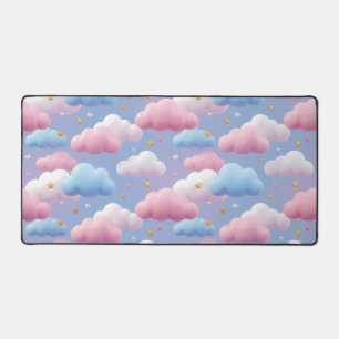 Motif Ciel Nuage Pastel Mignon Kawaii