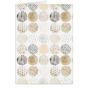 Motif circulaire Abstrait neutre